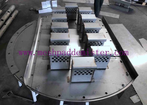 304 Durchmesser-Kamin Tray In Distillation Column der Turm-Platten-1000mm