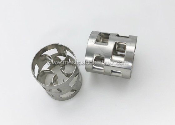 Gelegentlicher verpackender Metallhüllen-Ring SS316 0,4 Millimeter in der Destillationskolonne