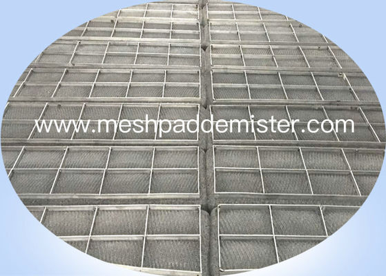 High Density Wire Mesh Demister Ss304/316/316l Filtermaterial