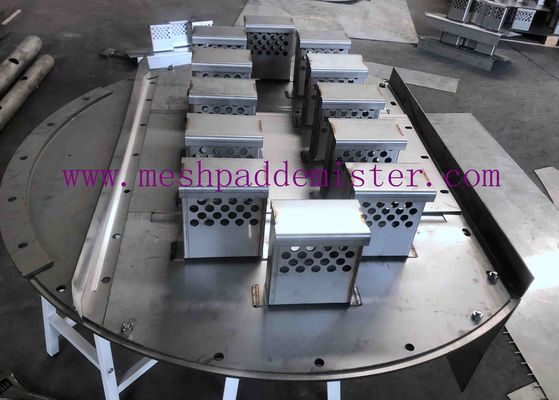 304 Durchmesser Tray Distillation Column der Platten-1500mm