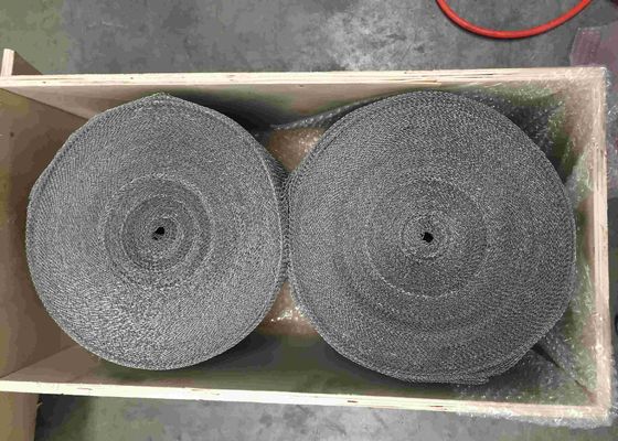 SS321 gestrickte Breiten-Ebene Draht-Mesh Rolls 300mm für die Demister-Herstellung