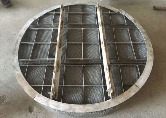 SS304 stricken Mesh Vapor Liquid Separator With, der Ring And Beam stützt